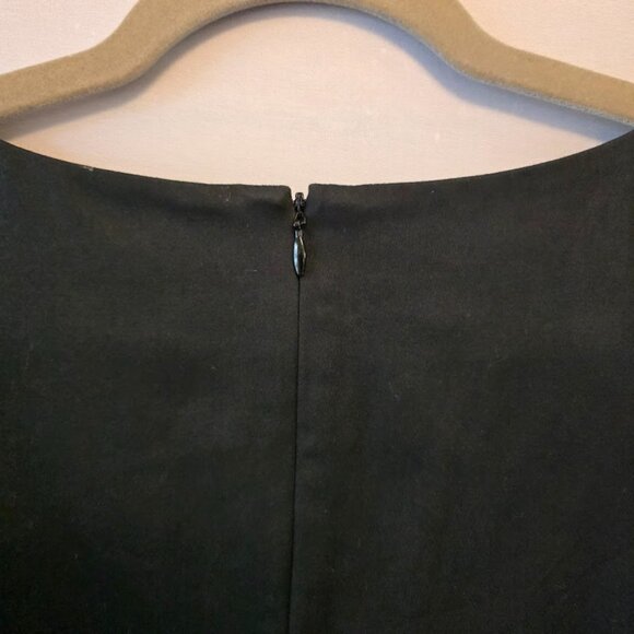 PENDLETON WOMENS CLASSIC SLEEVELESS BLACK MIDI SHEATH DRESS SIZE 16 COTTON OFFIC - Picture 6 of 10